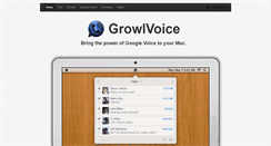 Desktop Screenshot of growlvoice.com