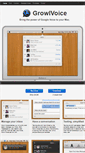 Mobile Screenshot of growlvoice.com