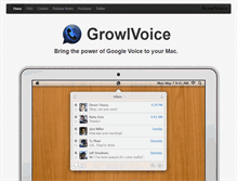 Tablet Screenshot of growlvoice.com